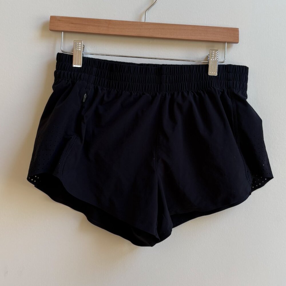 Athleta Black Hustle 3" Workout Shorts - Size S